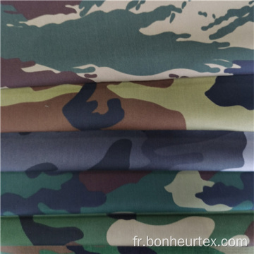 Tissu de camouflage militaire en sergé TC Blend